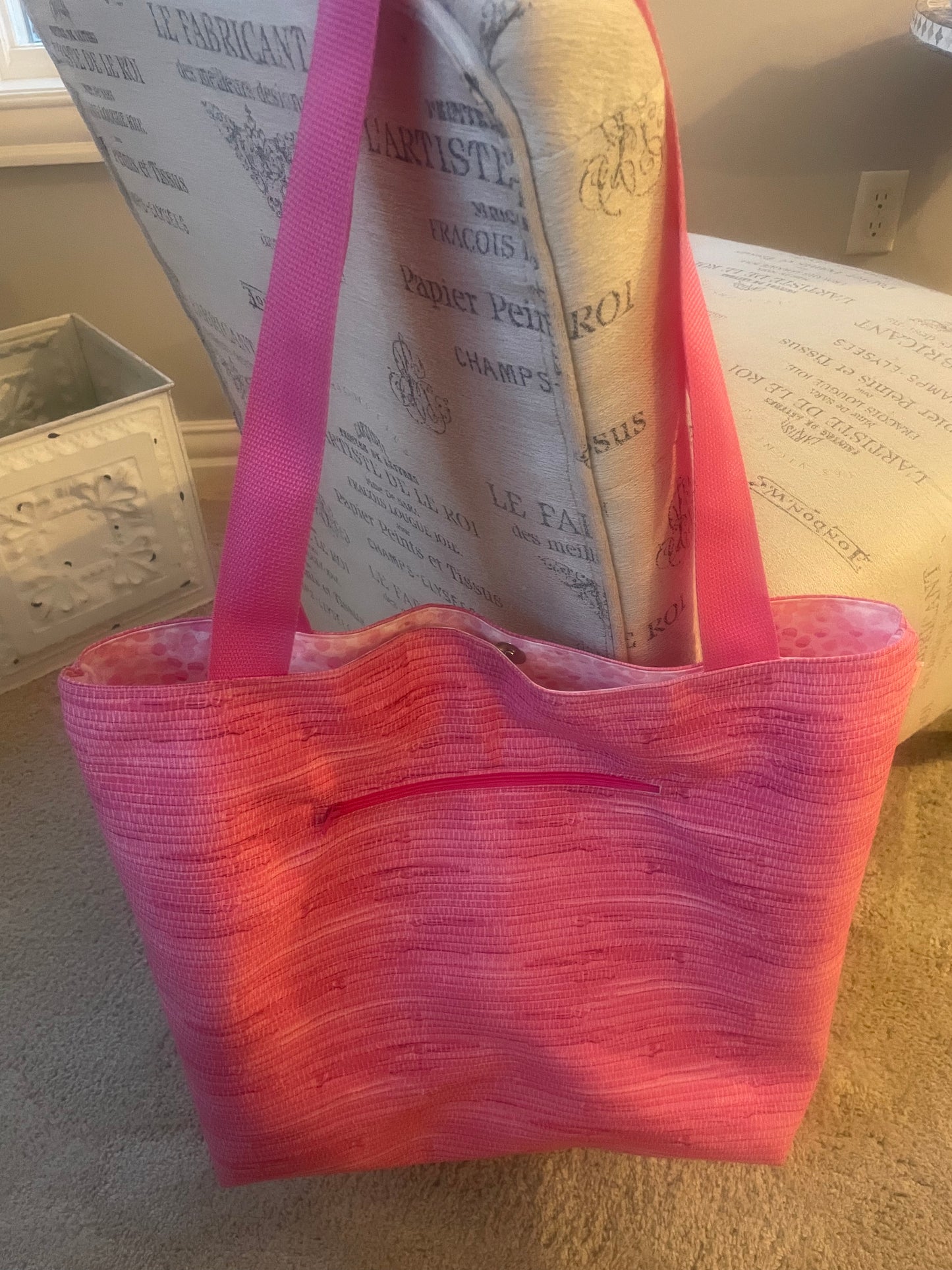 Beach Bag - Bubble Gum Pink