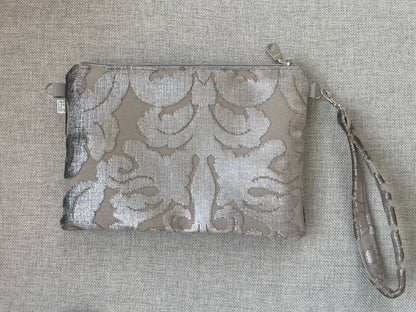 Convertible Purse - Metallic Grey / Silver