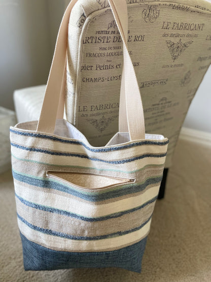 Beach Tote - Dreamy Stipe