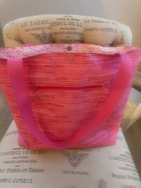 Beach Bag - Bubble Gum Pink