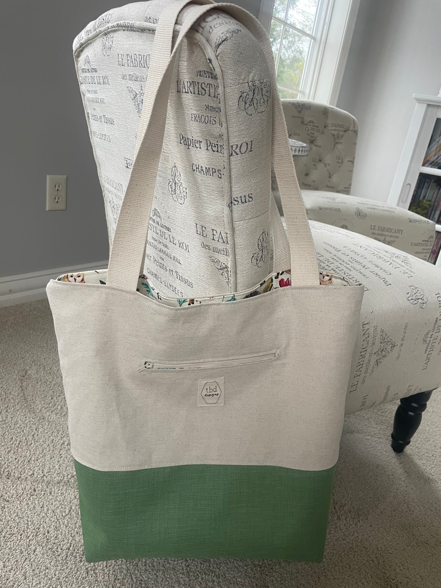 Beach Tote- Woodland Creatures