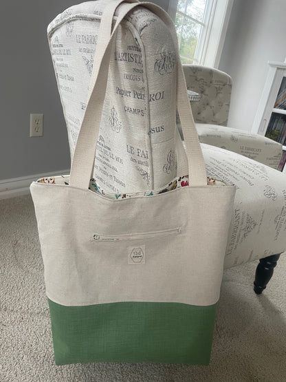 Beach Tote- Woodland Creatures