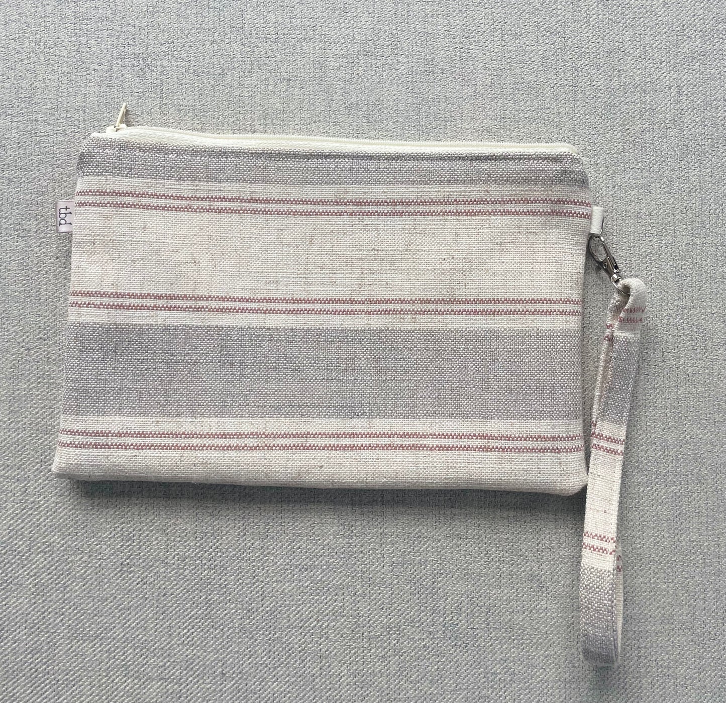 Clutch / Wristlet Natural Stripe